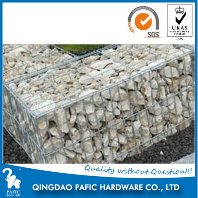 Wire Cage Rock Wall for Gardens